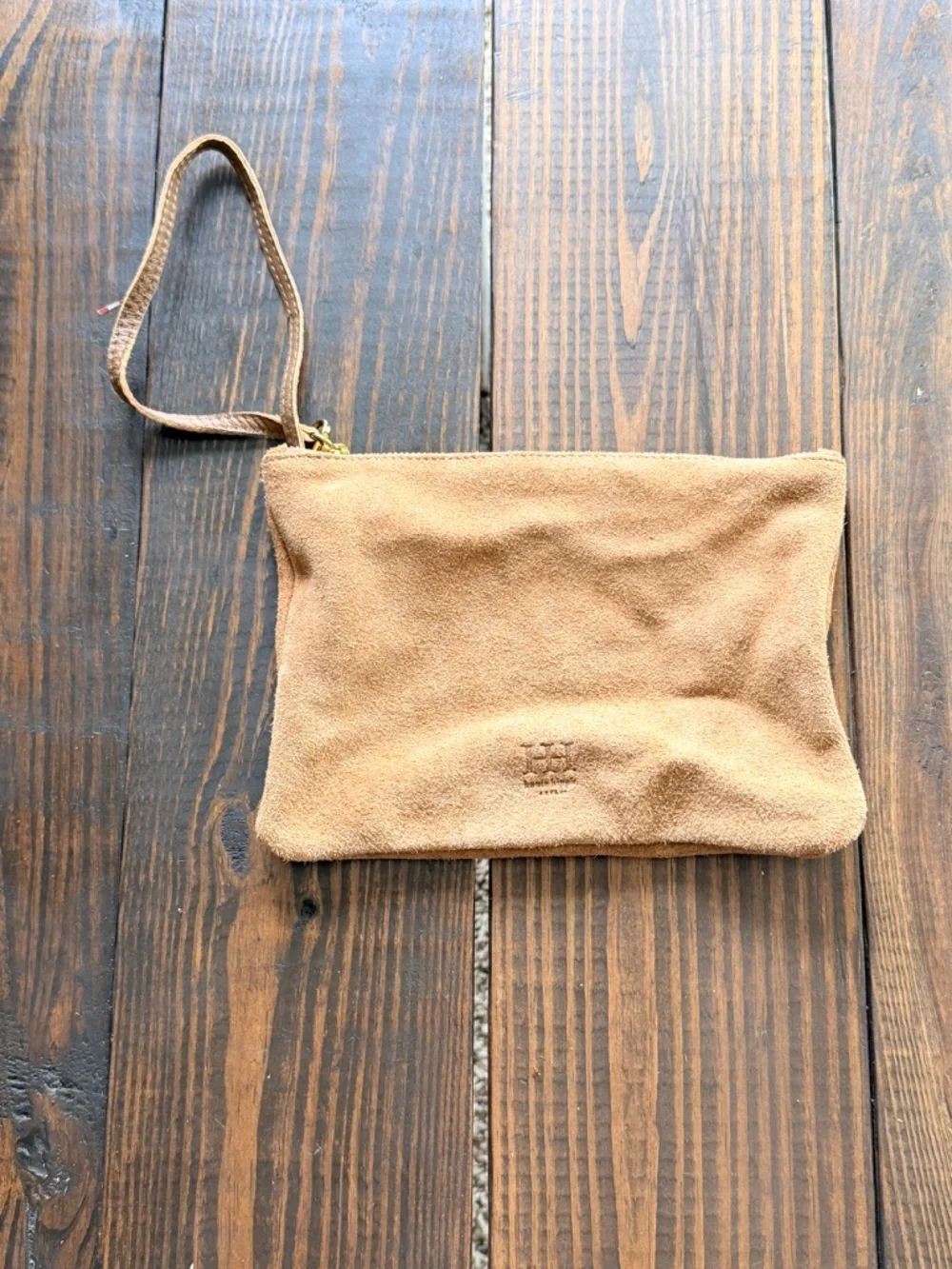 NWOT Haute Hippie Style Suede Leather Hobo Bag & Pouch